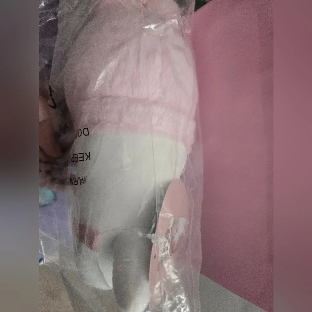 My Melody Bunny Cute Pink Plush Toy NWT
